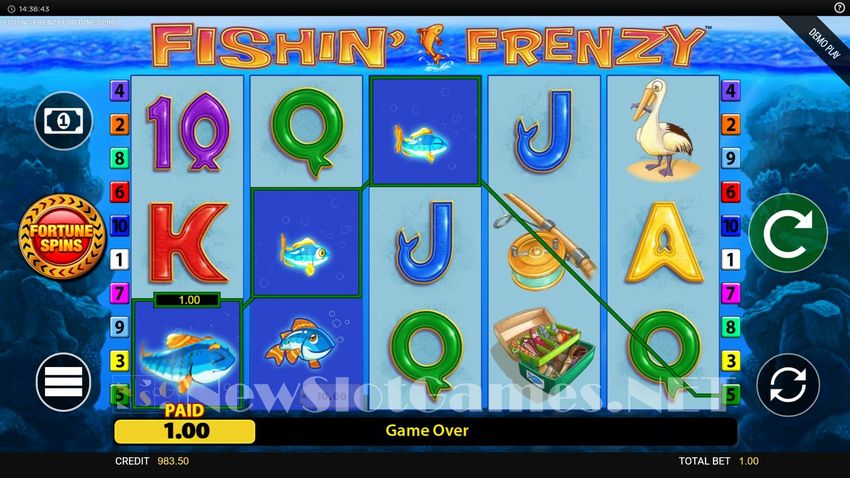Fishin Craze Also Bigger Catch Demo